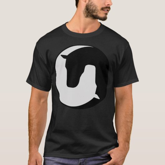 horse animals rodeo  t-shirt (Voorkant)