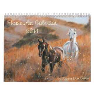Horse art calenda 2014 kalender