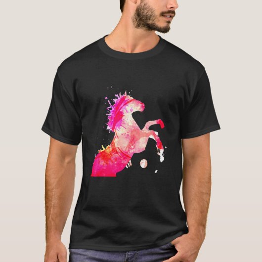 Horse Art Equestrian T-shirt (Voorkant)