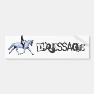 Horse Art EXTREME DRESSAGE Bumpersticker