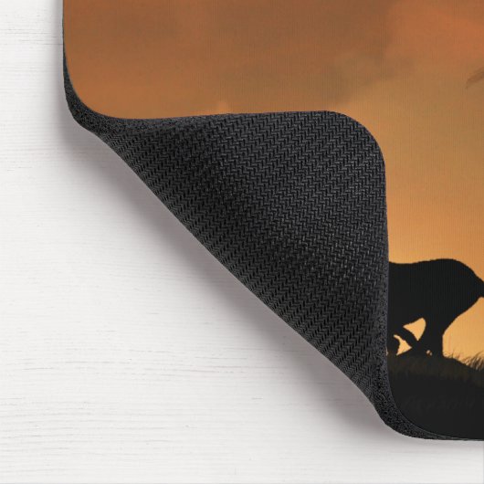 Horse Art Mousepad Muismat (Hoek)