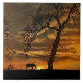 Horse Art Tegel Tegeltje (Voorkant)