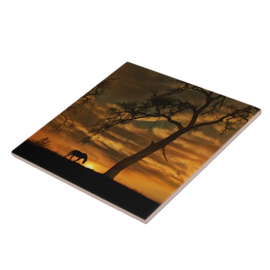 Horse Art Tegel Tegeltje (Zijkant)