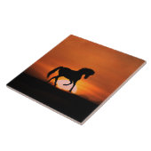 Horse Art Tegel Tegeltje (Zijkant)