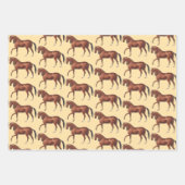  Horse Art Wrapping Craft Paper (Voorkant 2)
