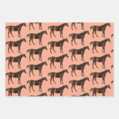  Horse Art Wrapping Craft Paper (Voorkant 3)