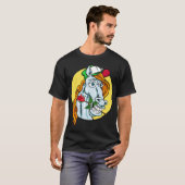 Horse artsy cool t-shirt (Voorkant volledig)