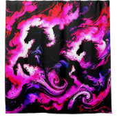 Horse Artwork Douchegordijn (Voorkant)