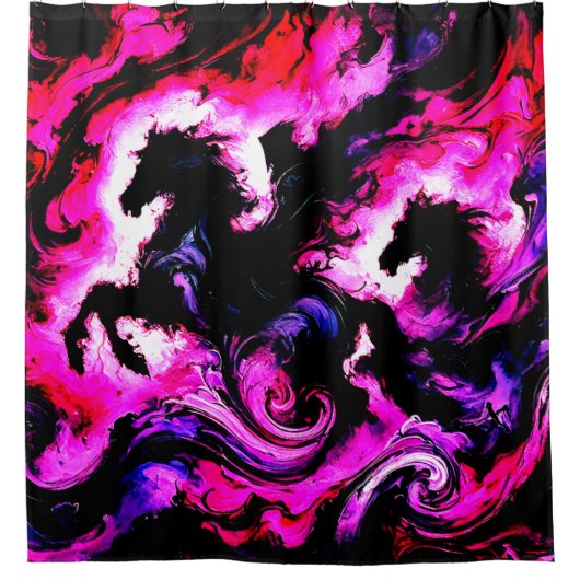 Horse Artwork Douchegordijn (Voorkant)