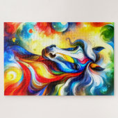 Horse Artwork Legpuzzel (Horizontaal)