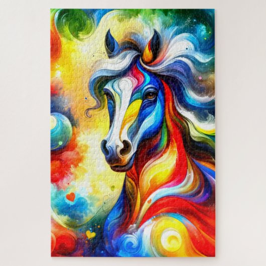Horse Artwork Legpuzzel (Verticaal)