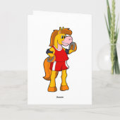 Horse as Runner Kaart (Achterkant)