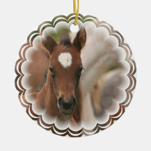 Horse Baby Ornament (Voorkant)
