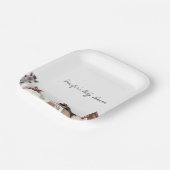 Horse Baby shower Custom Papieren Bordje (Gebogen)