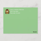 Horse Baby shower Green Briefkaart (Achterkant)