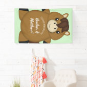 Horse Baby shower Green Spandoek (Insitu)