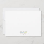 Horse back Rider Birthday Party Invitation Kaart (Achterkant)