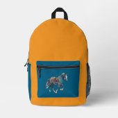 Horse Backpack/Bag Bedrukte Rugzak (Voorkant)