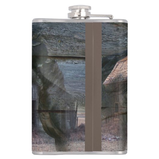 Horse Barn Spirits Heupfles (Achterkant)