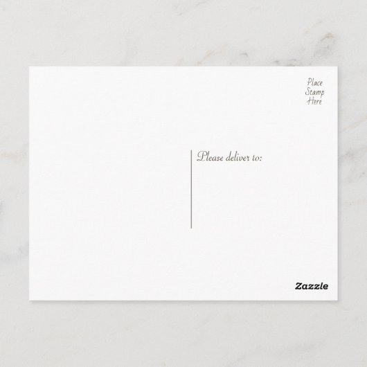 Horse Bedankt Westerne bruiloft land rustiek Briefkaart (Achterkant)