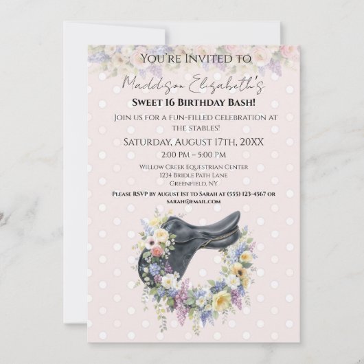 Horse Birthday (Voorkant)