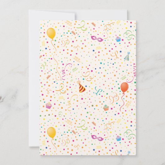 Horse Birthday Kaart (Achterkant)