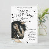 Horse Birthday Kaart van Amylyn Bihrle (Staand voorkant)