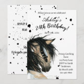 Horse Birthday Kaart van Amylyn Bihrle (Voorkant / Achterkant)