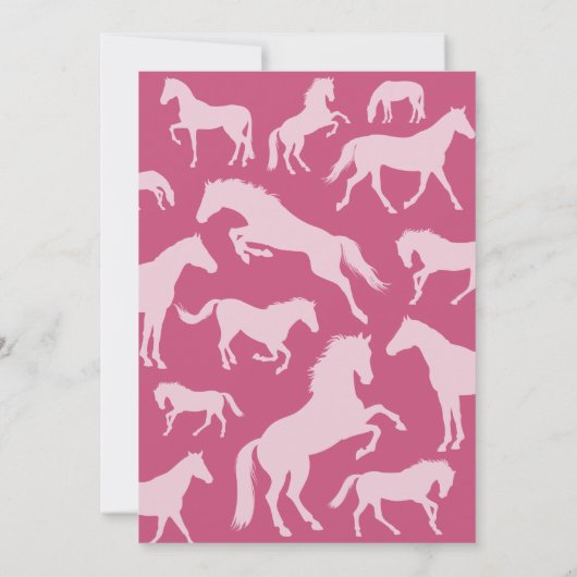 Horse Birthday // Oh Hay Het is jouw geboorte-neig Kaart (Achterkant)