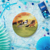 Horse Birthday Party Papieren Bordje (Feest)