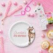 Horse Birthday Pony Party Papieren Bordje (Feest)