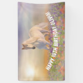 Horse Birthday Spandoek (Verticaal)