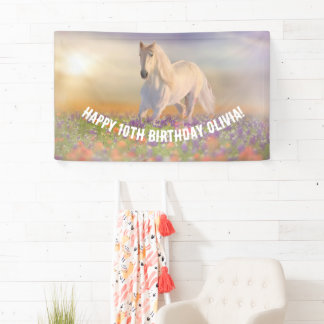 Horse Birthday Spandoek