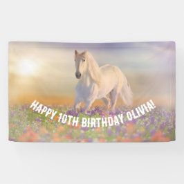 Horse Birthday Spandoek