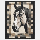 Horse Blanket Fleece Deken (Voorkant)