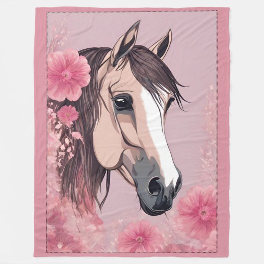 Horse Blanket Fleece Deken (Voorkant)
