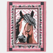 Horse Blanket Fleece Deken (Voorkant)