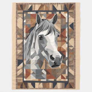 Horse Blanket Fleece Deken