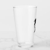 Horse Boerderij Animal Logo Glas (Rechts)