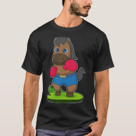 Horse Boxer Boxing-handschoenen T-shirt