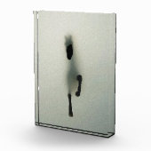 Horse Breaking Through Fog - Abstracte kunst Fotoblokken (Rechts)