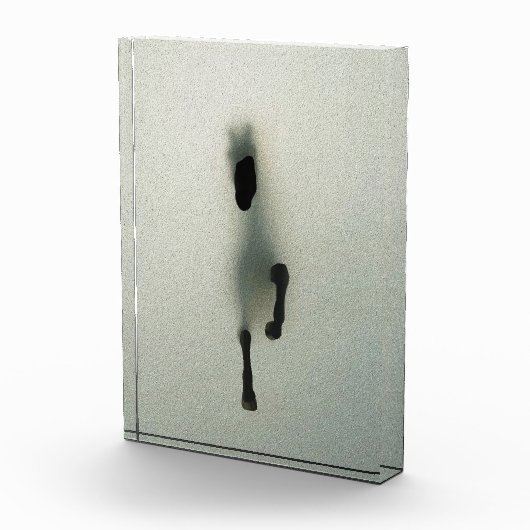 Horse Breaking Through Fog - Abstracte kunst Fotoblokken (Rechts)