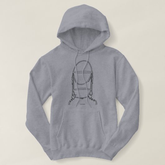 Horse Bridle Hoodie (Design voorkant)