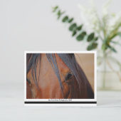 Horse Briefkaart - LT Print (Staand voorkant)