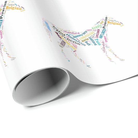 Horse Bries Cadeaupapier (Rol Hoek)