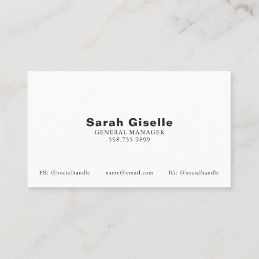 Horse Business Cards with QR Code Visitekaartje (Achterkant)