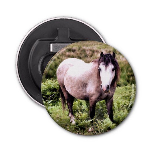 HORSE BUTTON FLESOPENER (Voorkant)