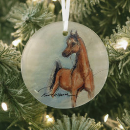 Horse by Hevener Glas Ornament
