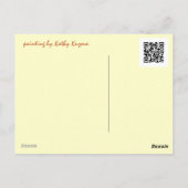 "Horse Canyon" Briefkaart (Achterkant)