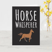 Horse Cards Equine Equestrian Animal Pony Kaart (Gele Bloem)